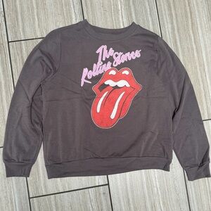 Women’s Rolling Stones Gray Sweatshirt